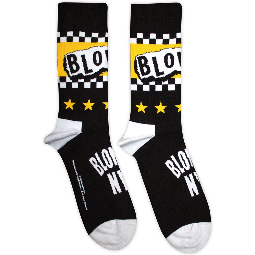 Blondie - NYC Logo Chaussette de cheville - Noir